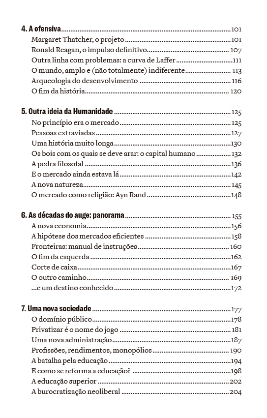 História Mínima do Neoliberalismo